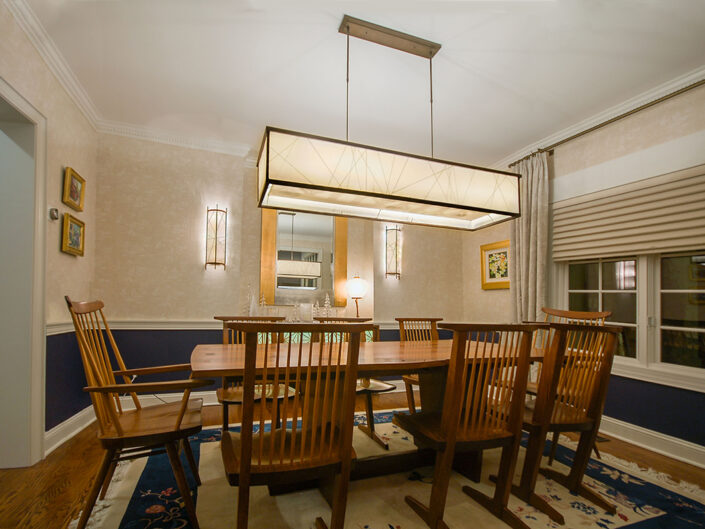 Washi Lighting fixture for Private Residence