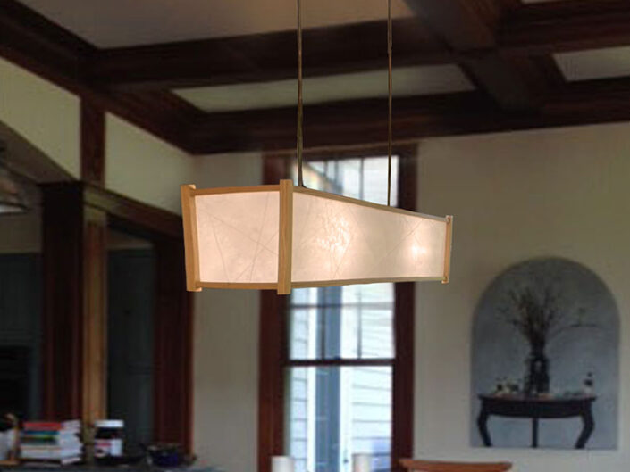 Washi Chandelier for Dining Room